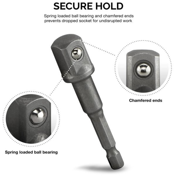 Impact Grade Socket Adapter, 18Pcs/16Pcs - Image 3