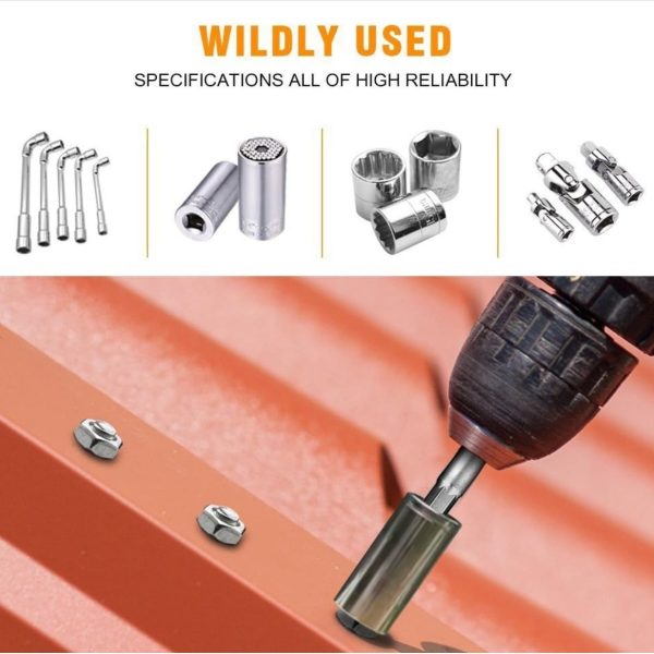 Impact Grade Socket Adapter, 18Pcs/16Pcs - Image 4