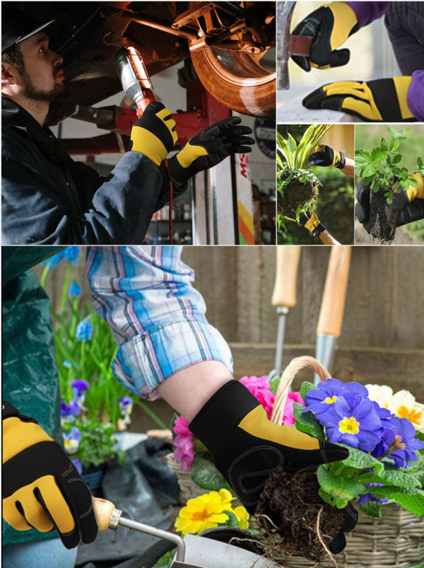 5 Pairs General Utility Work Gloves GUG - Image 7