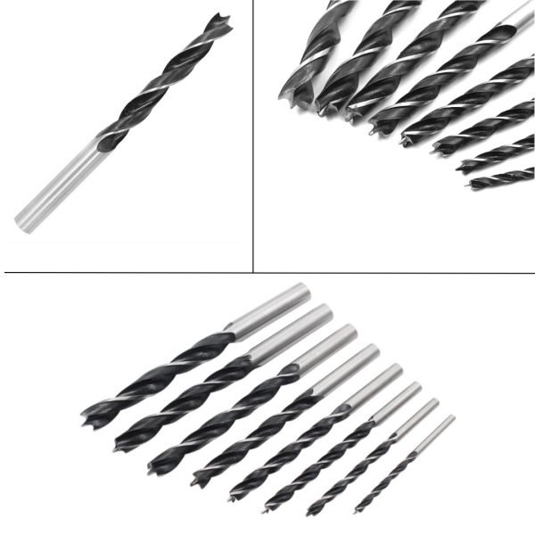 2 Set Wood Drill Bits, 16pcs, 3mm/0.12‘’-10mm/0.39‘’ - Image 6