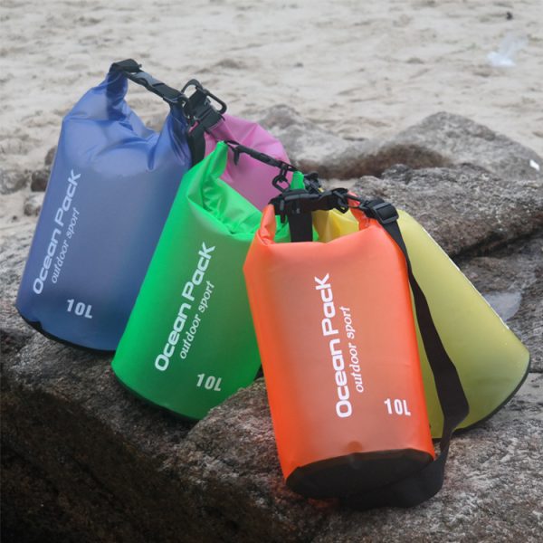 2 Set PVC Waterproof Dry Bag with Waterproof Phone Case