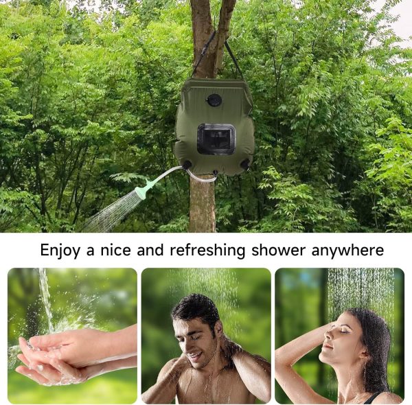 1 Set 5L Solar Portable Shower Bag - Image 7