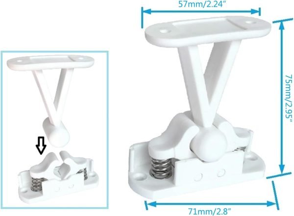 4 Set T-Typ RV Silent Door Suction - Image 6