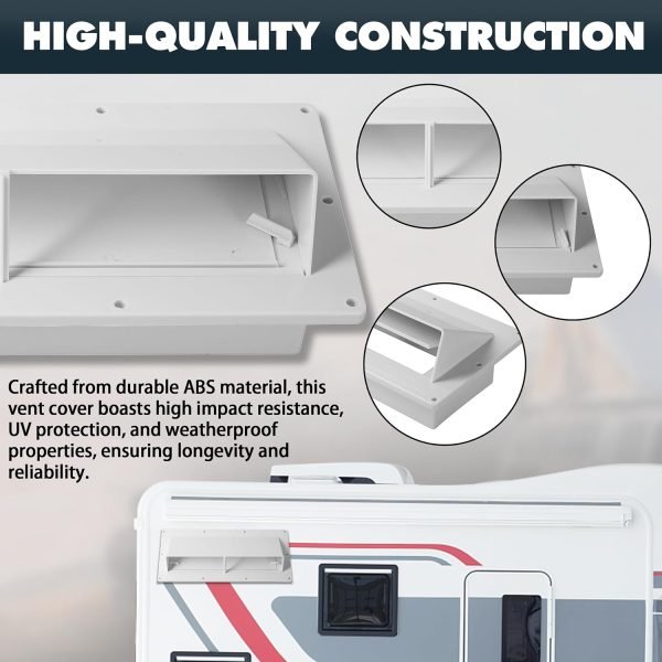 2Pcs RV Exhaust Sidewall Vent Cover - Image 4