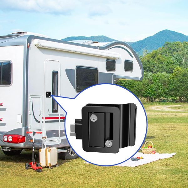Upgraded  RV Entry Door Lock with Keys - Image 9