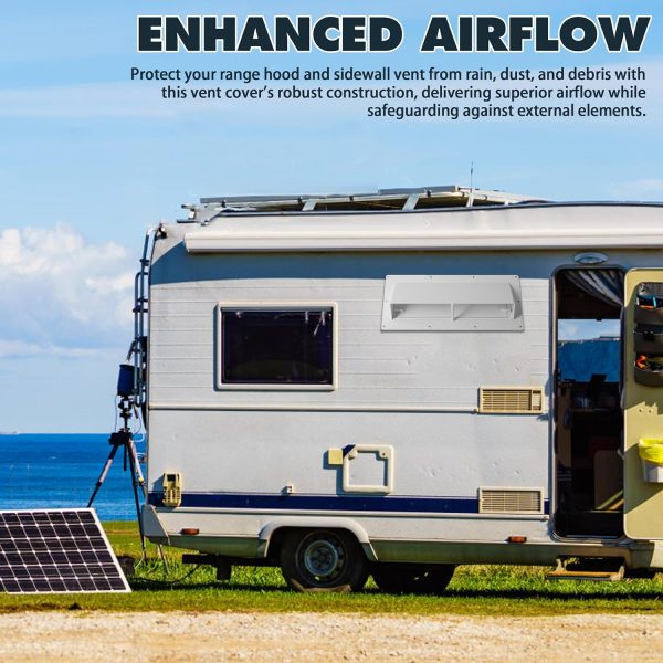 2Pcs RV Exhaust Sidewall Vent Cover - Image 2