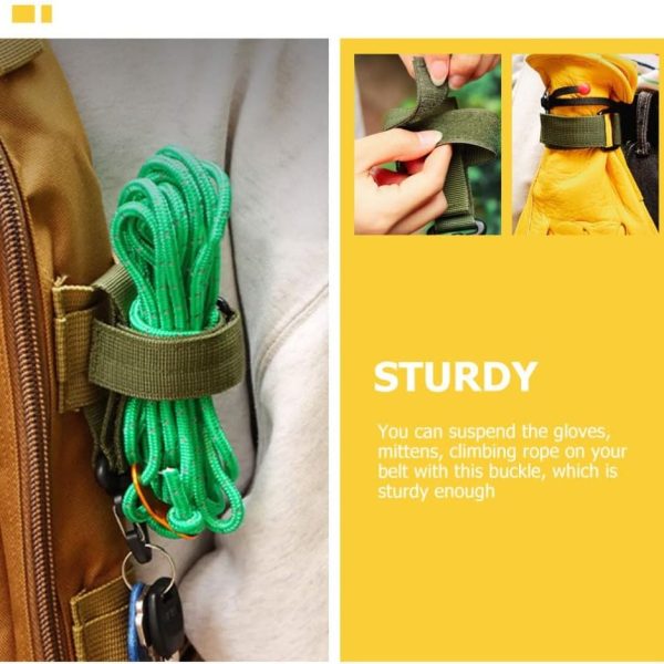 15pcs Glove Key Fob Key Keeper Camping Accessories - Image 8