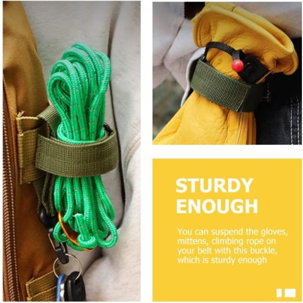 15pcs Glove Key Fob Key Keeper Camping Accessories - Image 7
