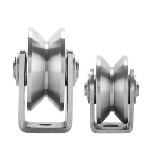 2 Pack Mute U/V/H Groove Bearing Pulley