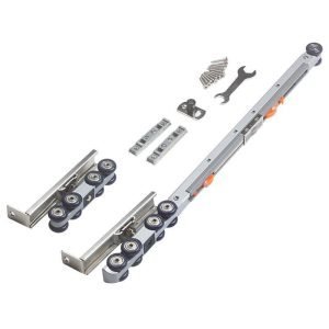 Soft Close Door Hanging Wheel Track 1 set