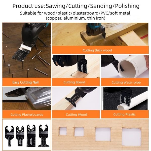 30Pcs Oscillating Saw Blades - Image 4