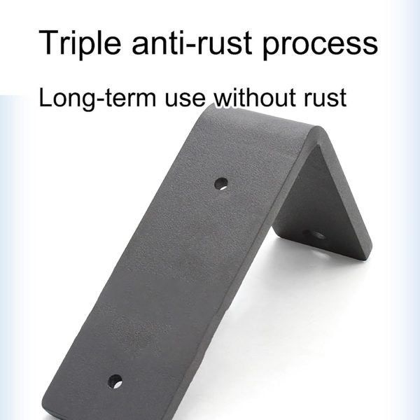4 Packs Floating Hidden Metal Shelf Bracket - Image 5