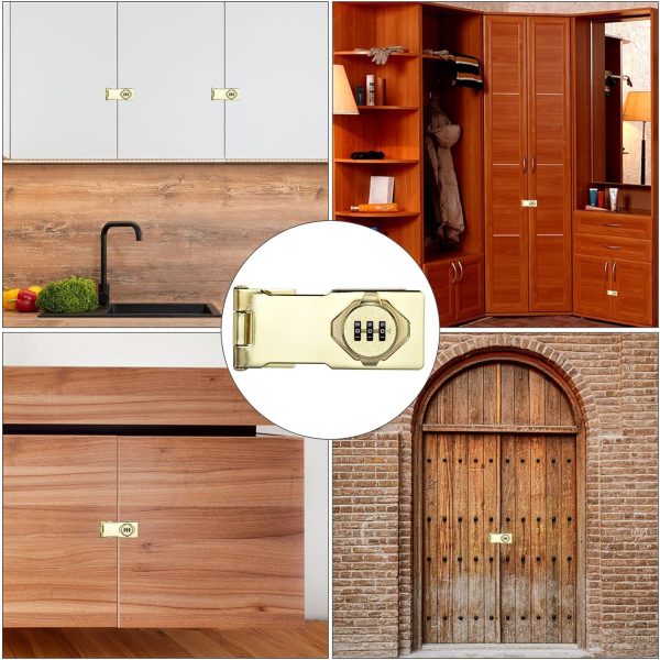 Anti-Theft Keyless Latch Lock 2Pcs - Image 3