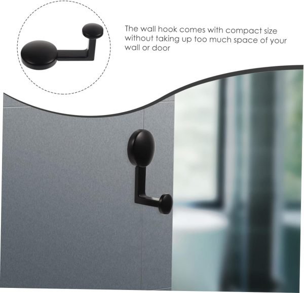 5 Packs Double Round Coat Hooks - Image 6