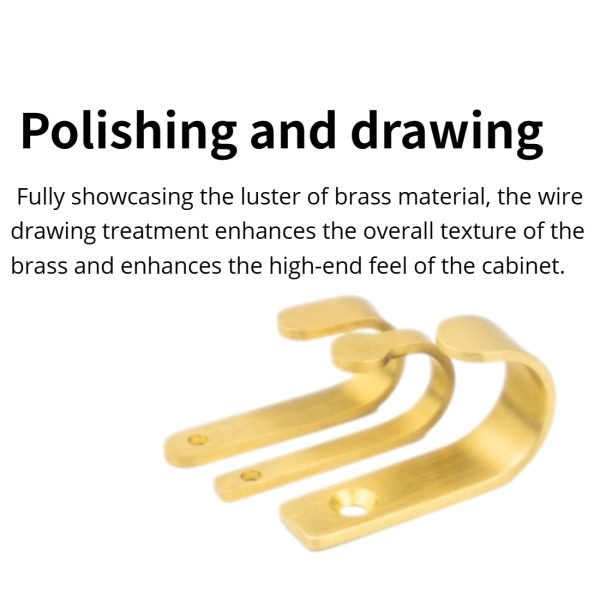 50 Packs Brass Hooks - Image 4