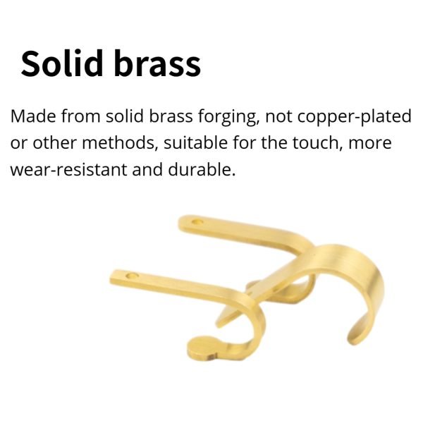 50 Packs Brass Hooks - Image 3