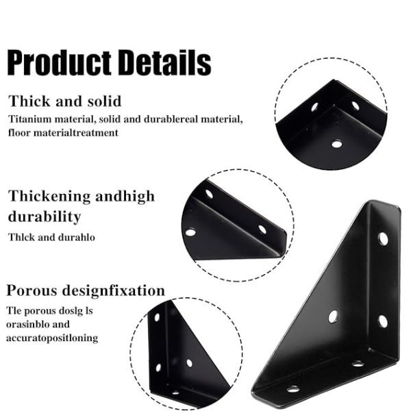 Triangle Corner Brace Brackets 10PCS/20PCS - Image 4