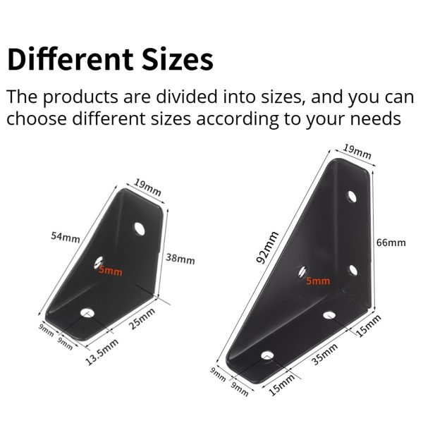 Triangle Corner Brace Brackets 10PCS/20PCS - Image 2