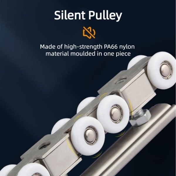 Sliding Door Rollers 4/8 wheels, 2pcs - Image 3