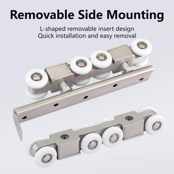Sliding Door Rollers 4/8 wheels, 2pcs - Image 5