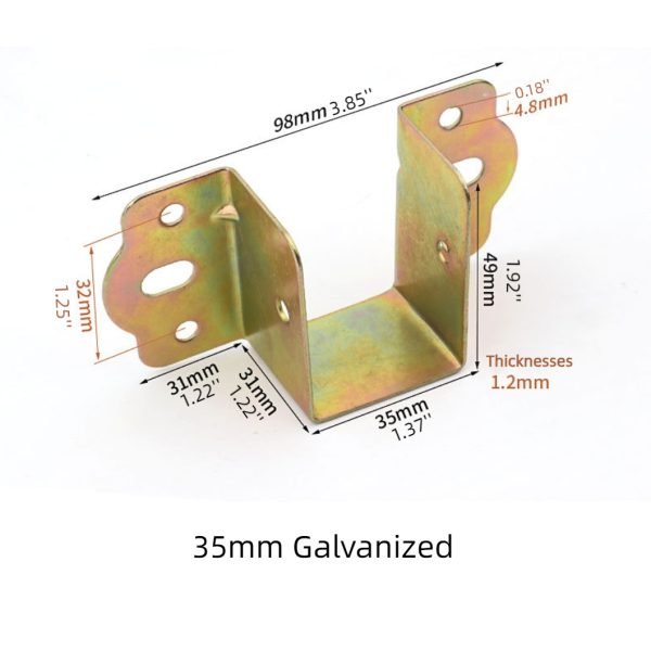 8 PCS Metal Bed Bracket - Image 12