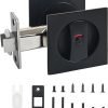 Square Pocket Door Lock, 1pcs