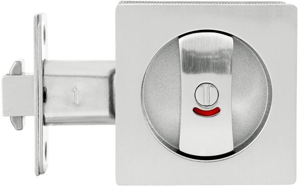 Square Pocket Door Lock, 1pcs - Image 6