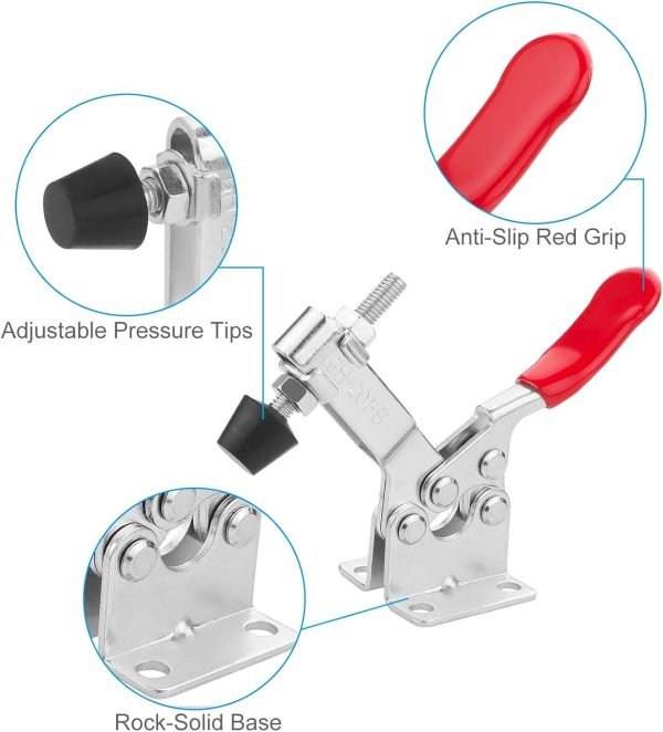 Adjustable Toggle Clamp GH201 27kg/60lb, 10Pcs - Image 5