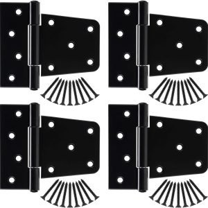 4 Pack Heavy Duty Gate Fence Hinges