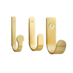 50 Packs Brass Hooks