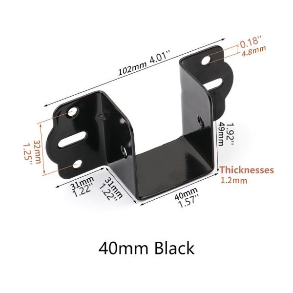 8 PCS Metal Bed Bracket - Image 10