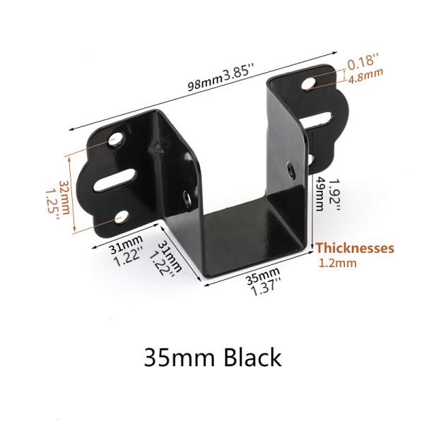 8 PCS Metal Bed Bracket - Image 9