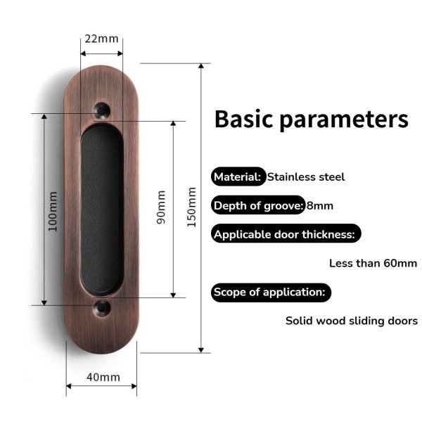 4PCS Hidden Handle - Image 3