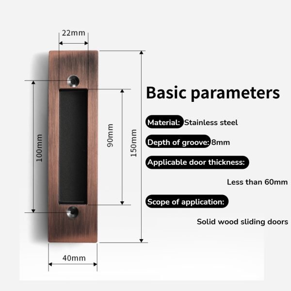 4PCS Hidden Handle - Image 5