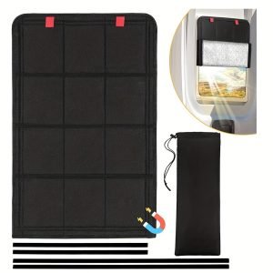 RV Magnetic Foldable Blackout Window Cover, 2pcs