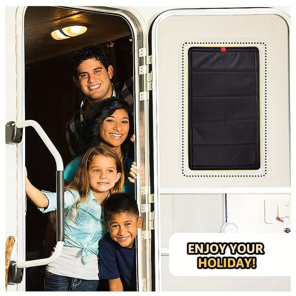 RV Magnetic Foldable Blackout Window Cover, 2pcs - Image 8