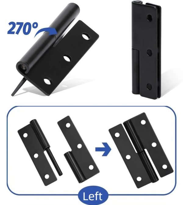 4 Pack Lift Off Hinge Detachable Door Hinge - Image 3