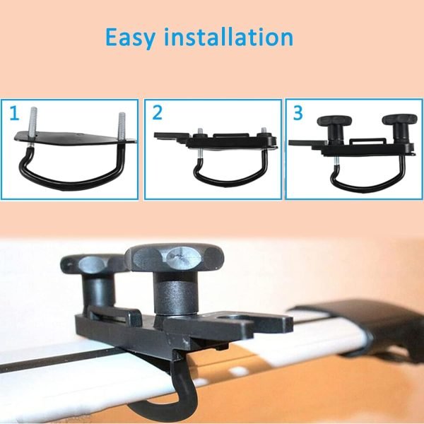Stainless steel RV roof U-bracket mounting accessories, 1 set - Image 4