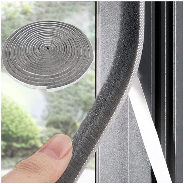 39.37ft/12m Self-Adhesive Weatherstrip for Windows & Doors - Image 3