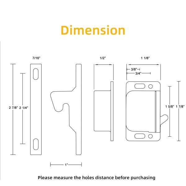 5Pcs/10Pcs/15Pcs RV Drawer Latches and Catches - Image 6