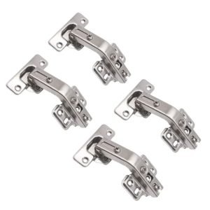 4 Pack 135 Degree Hinges, 3 Way Adjustability