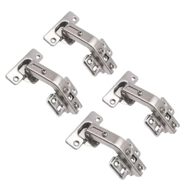 4 Pack 135 Degree Hinges, 3 Way Adjustability