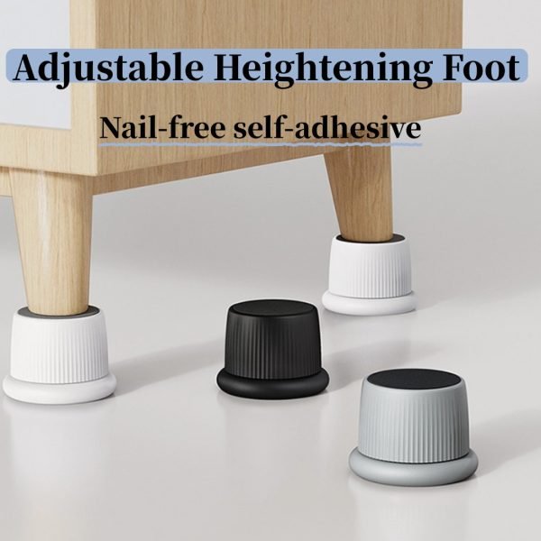 4 Pcs Headboard Stoppers, Furniture Risers - Image 4