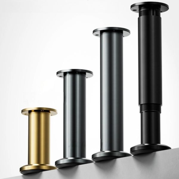 4 Pcs Adjustable Furniture Legs, Heavy-Duty Cabinet Support Feet